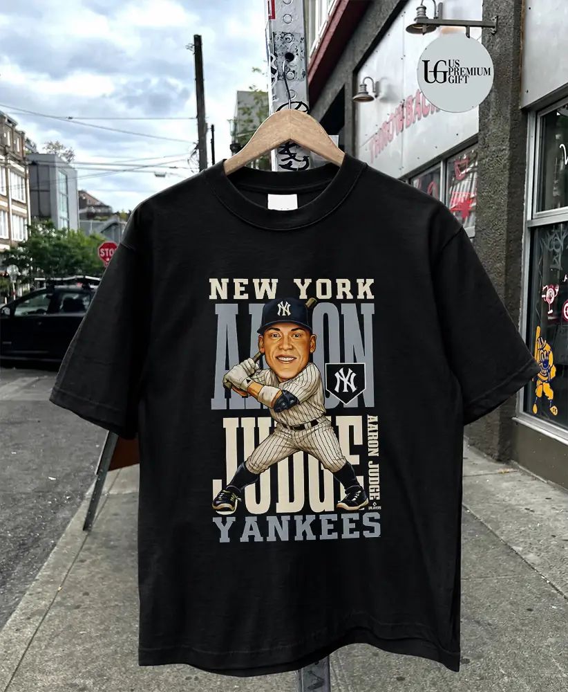 Aaron Judge New York Yankees baseball 2026 caricature shirt
