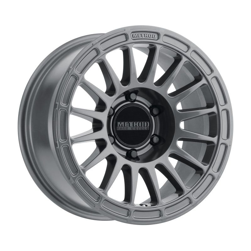 Method MR314 17×7.5 +25mm Offset 6×5.5 106.25mm CB Gloss Titanium Wheel