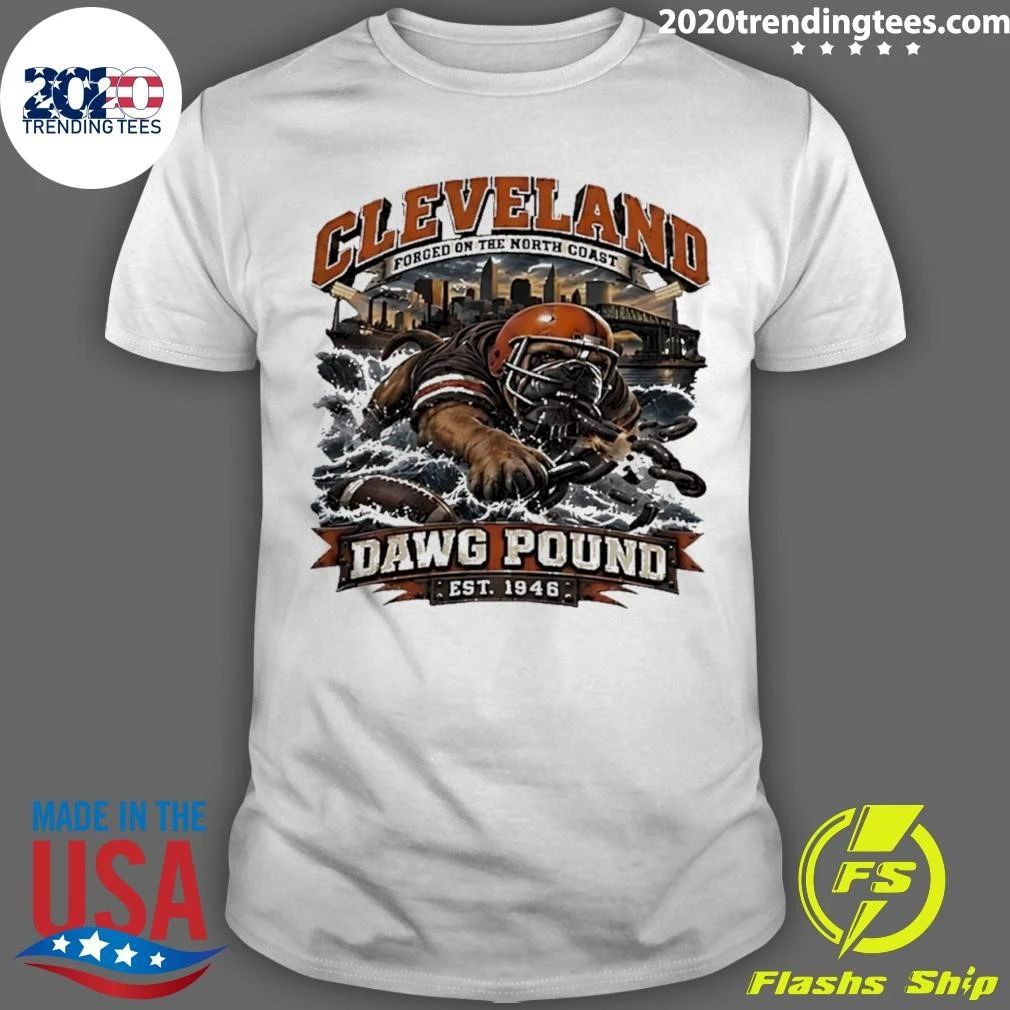 Cleveland Dawg Pound Est 1946 Illustration Shirt