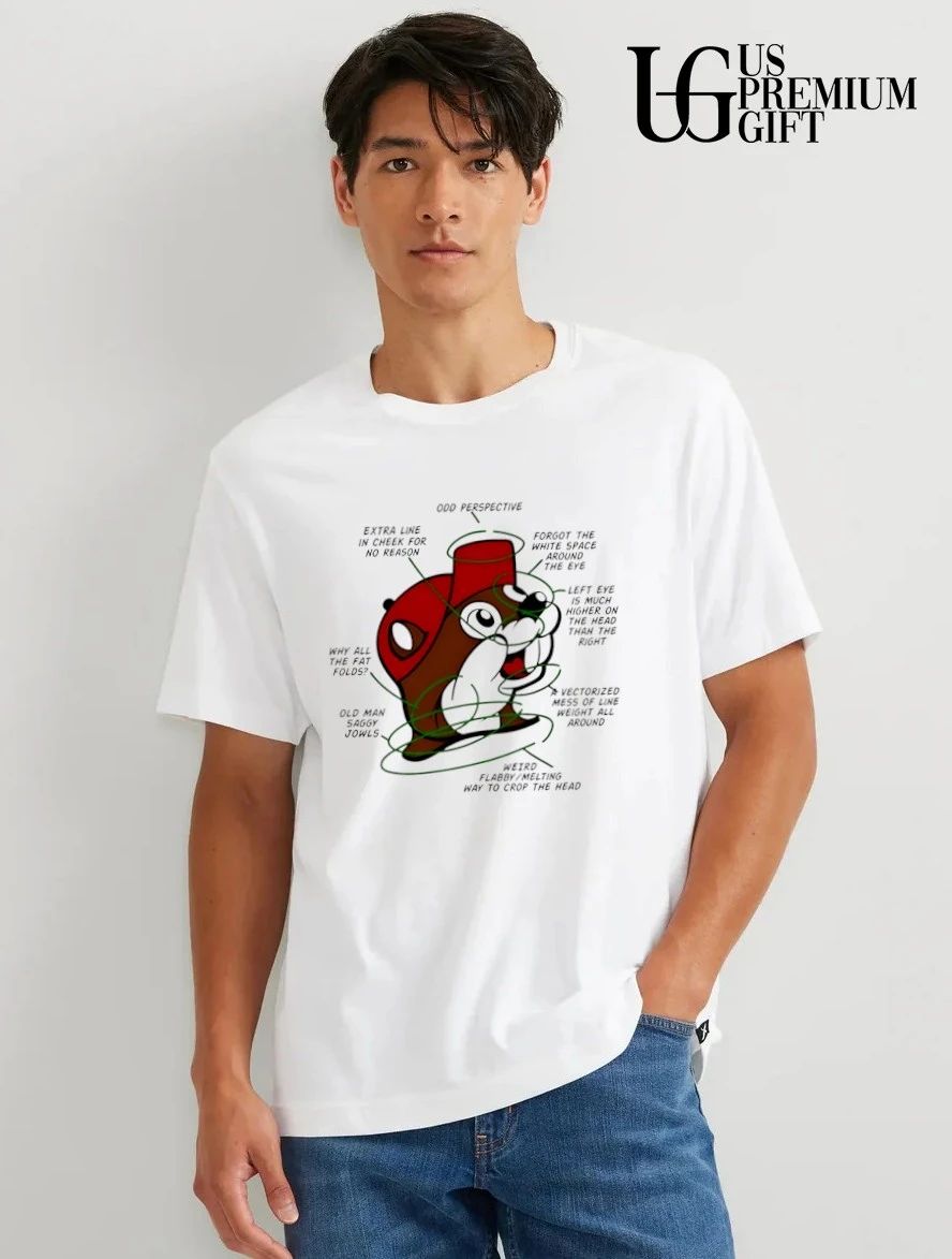Buc-Ee’s Odd Perspective Vectorized Mess Critique shirt
