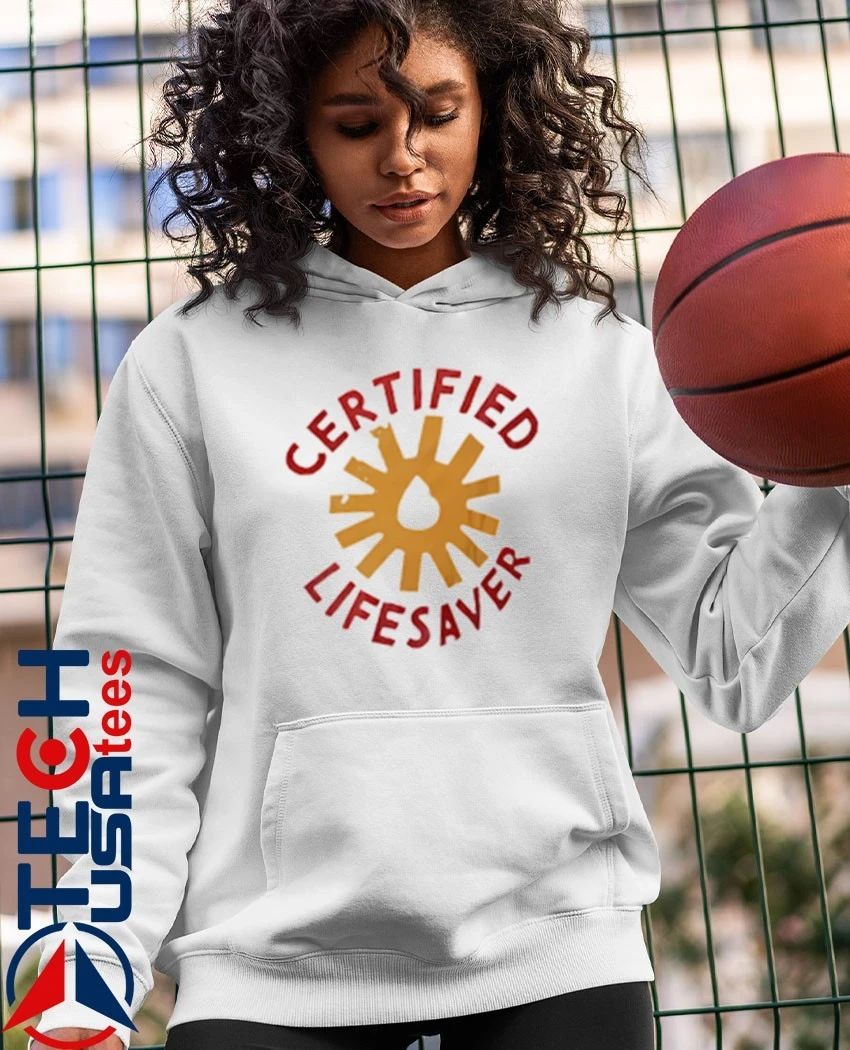Certified Lifesaver logo shirt