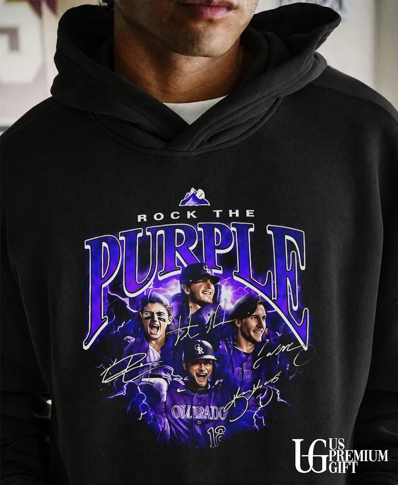 Rock The Purple Colorado Rockies baseball 2026 shirt