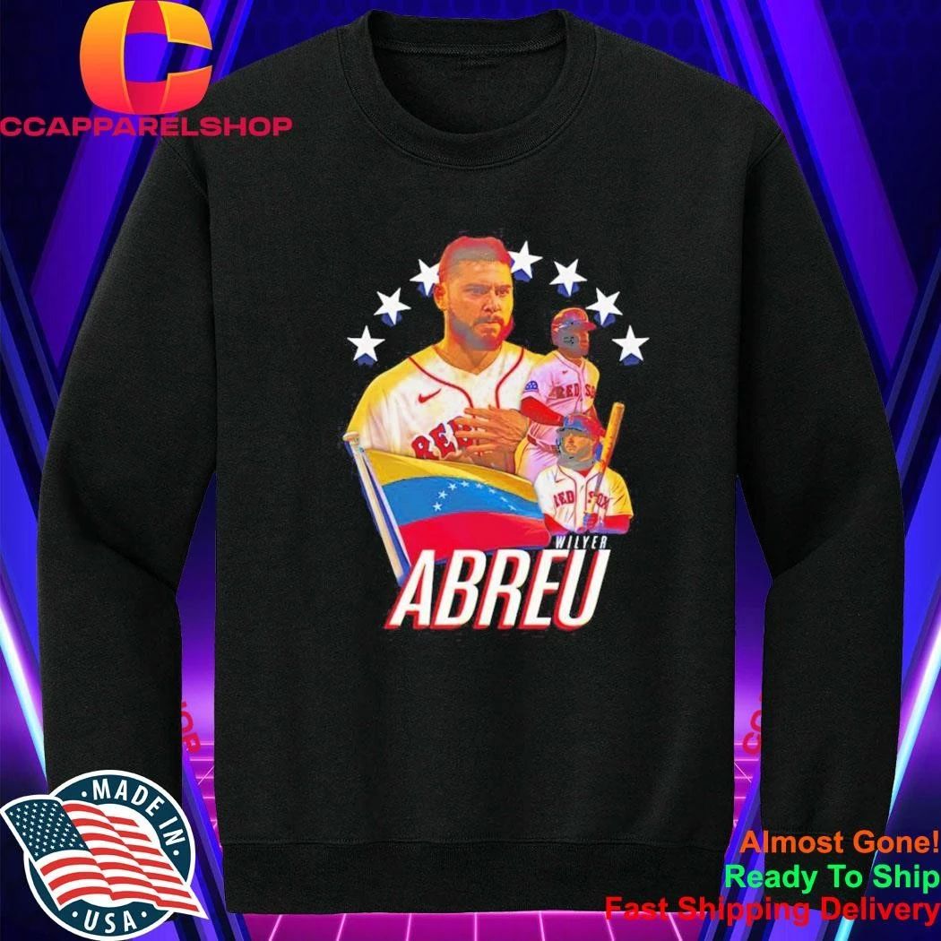 Wilyer Abreu Boston Red Sox Venezuela flag Shirt