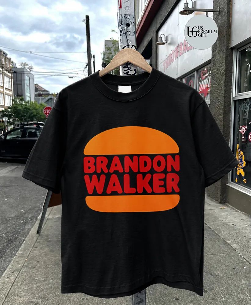 Brandon Walker x Burger King logo shirt