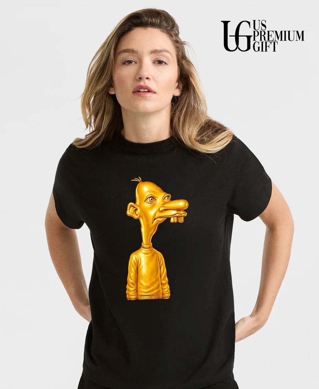 Neegy Manny Statue Gold Original shirt