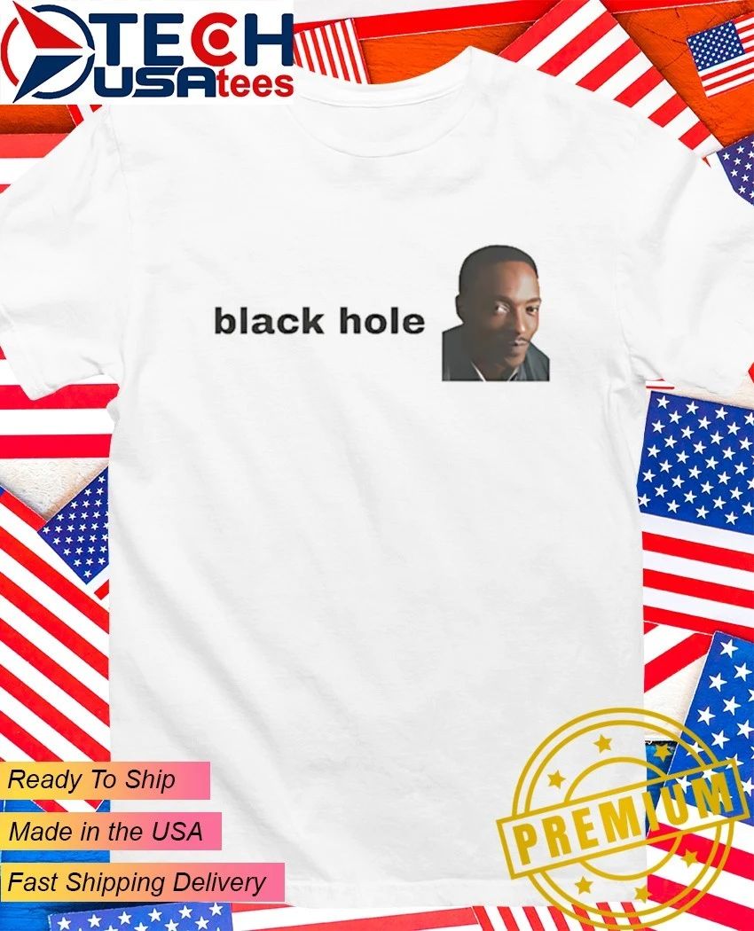 Anthony Mackie black hole funny shirt
