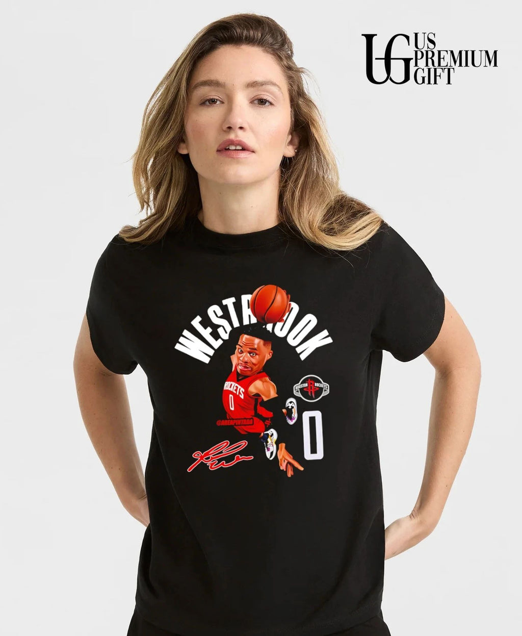 Russell Westbrook Houston Rockets NBA Westbrook signature shirt