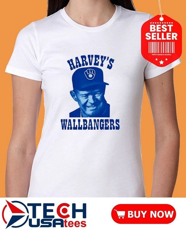Harveys Wallbangers Milwaukee Brewers shirt