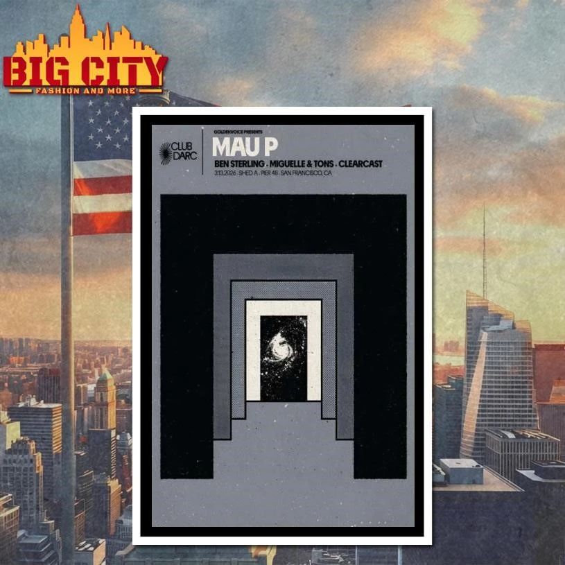 Mau P March 13 2026 San Francisco CA Poster Shirt