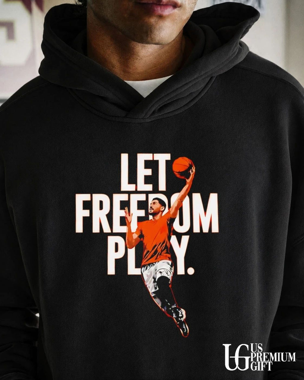 Enes Kanter Let Freedom Play NBA shirt
