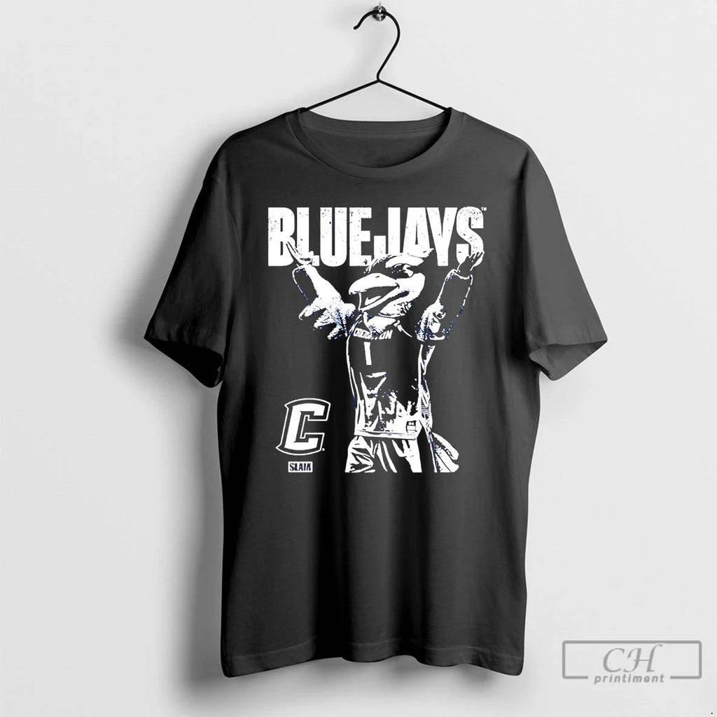 Classic Creighton Bluejays Mascot Mode Slam Graphic