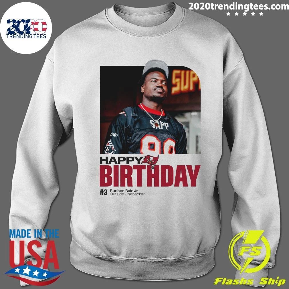 Happy Birthday Rueben Jr. Butside Baiebacker Shirt
