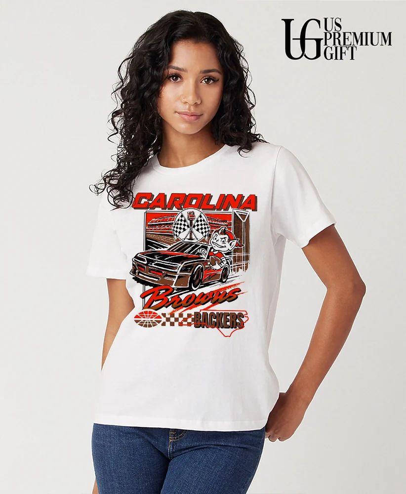 Carolina Browns Backers racing graphic shirt