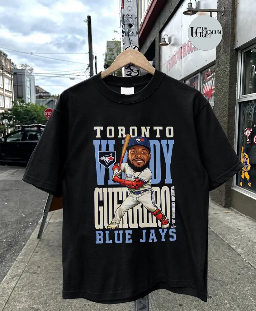 Vladimir Guerrero Jr. Toronto Blue Jays baseball 2026 caricature shirt