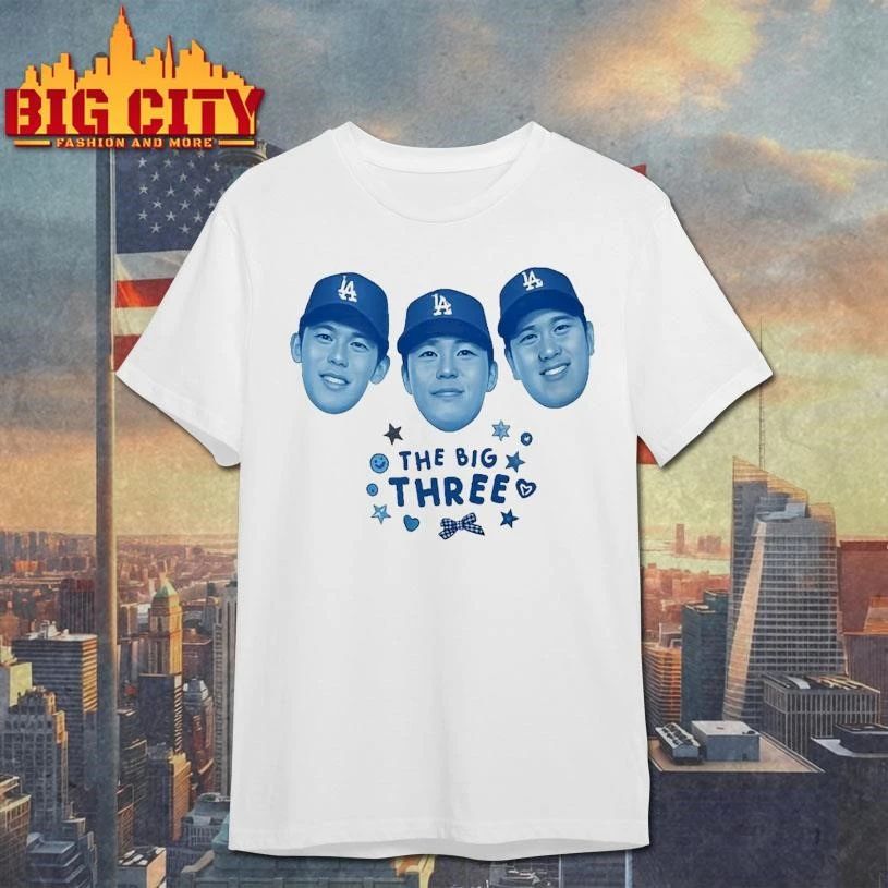 Los Angeles Dodgers The Big Three Shirt