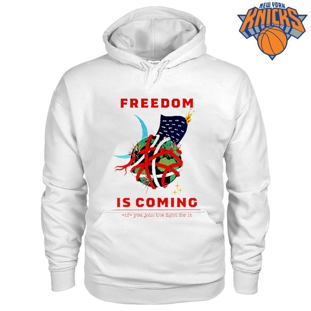 Freedom Is Coming If You Join The Fight For It Earth Octopus Tentacles Anti War Protest Vintage shirt