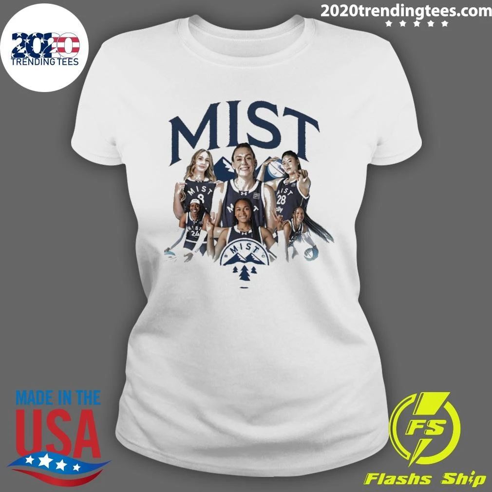 Mist Basketball Club Player Graphic Shirt