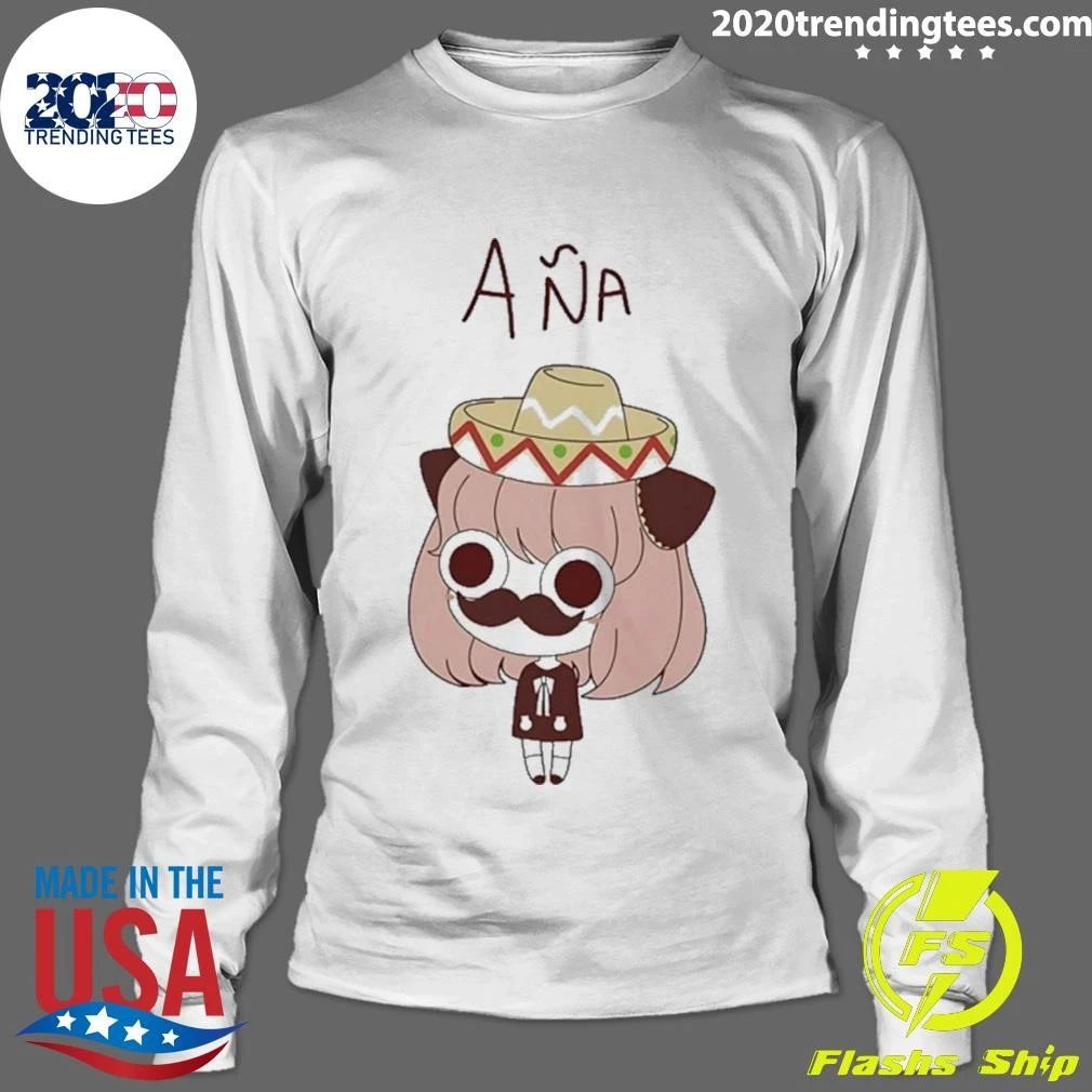 Anya Forger Aña Sombrero And Mustache Meme Shirt