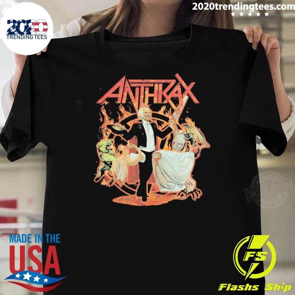 Anthrax North America 2026 Tour Cursum Perficio Fiery Shirt