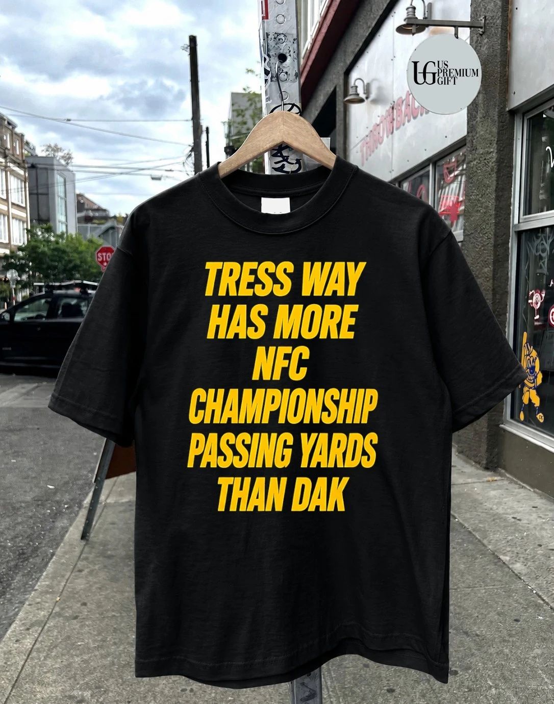 Tress Way Has More NFC Championship Passing Yards Than Dak shirt