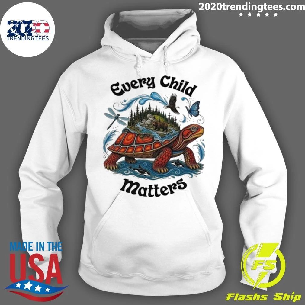 Turtle Carrying Every Child Matters Shirt