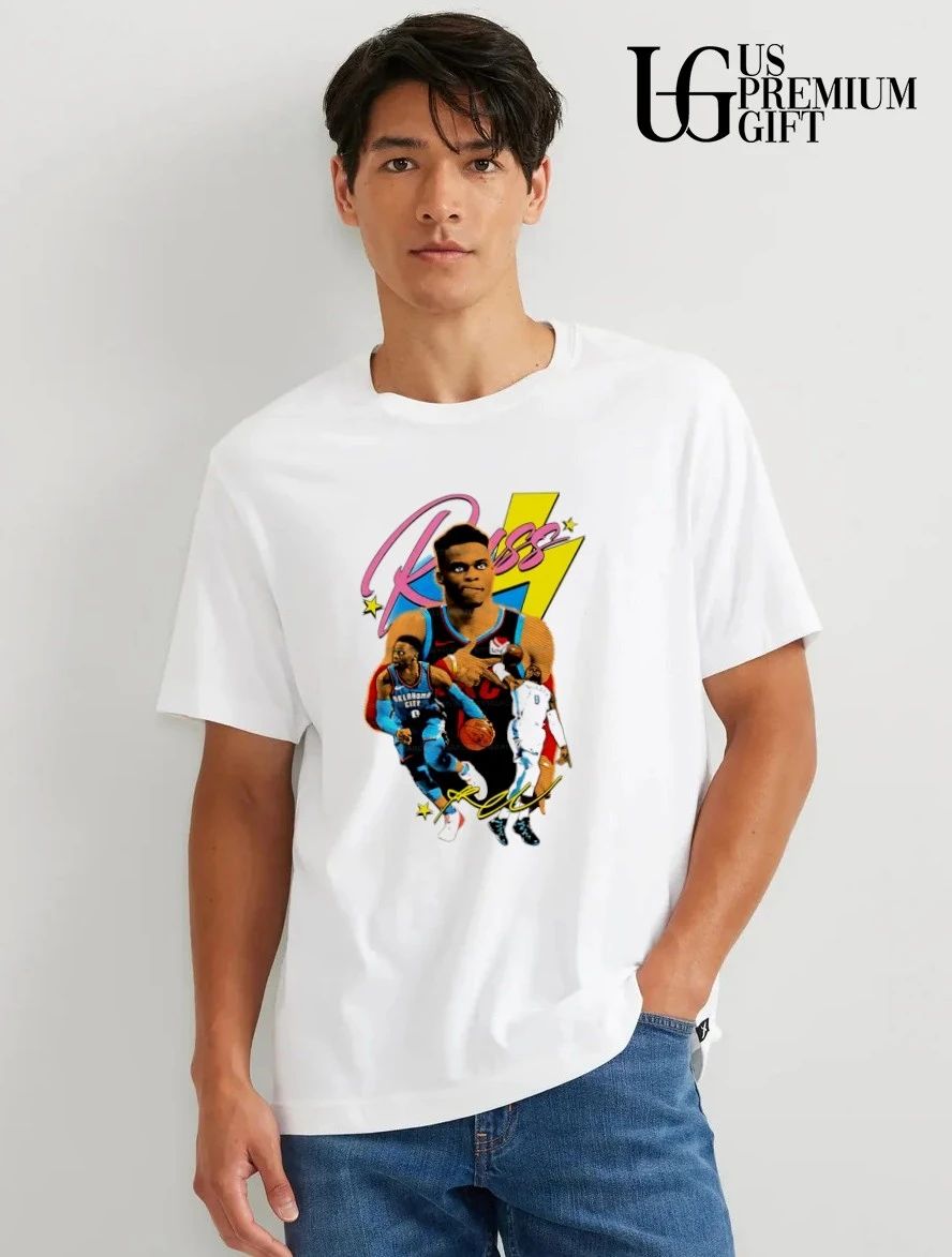 Russell Westbrook Oklahoma City Thunder NBA Russ Basketball Player Portrait shirt