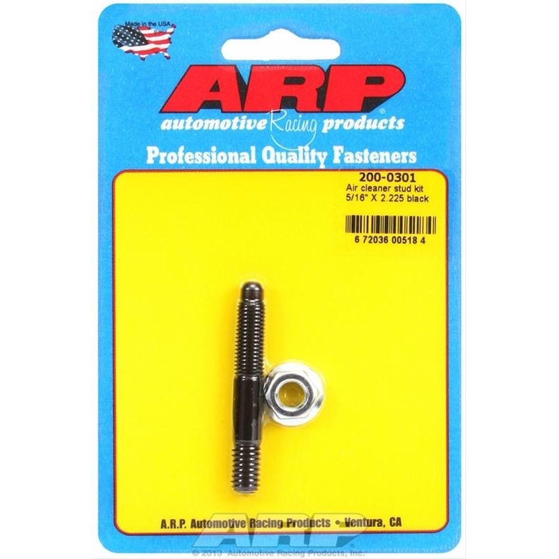 ARP 5/16″ x 2.225 air cleaner stud kit (200-0301)