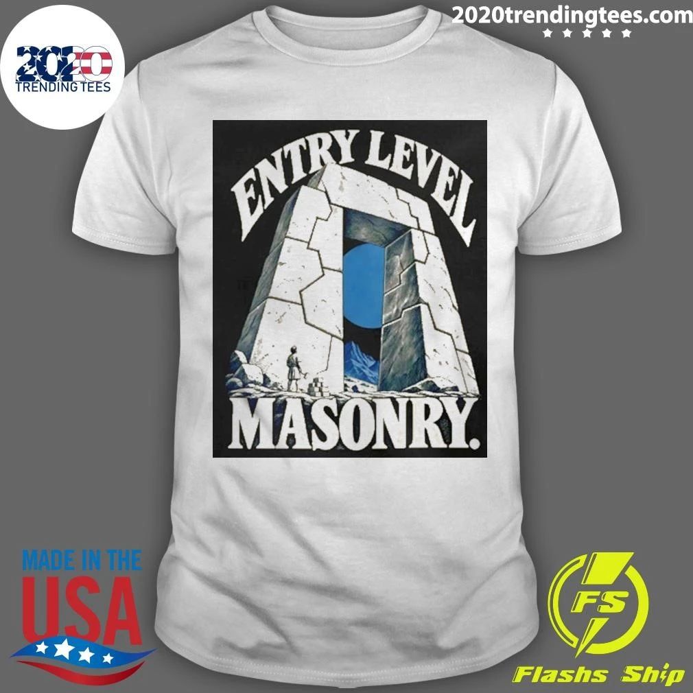 Entry Level Masonry Stonemason Construction Shirt