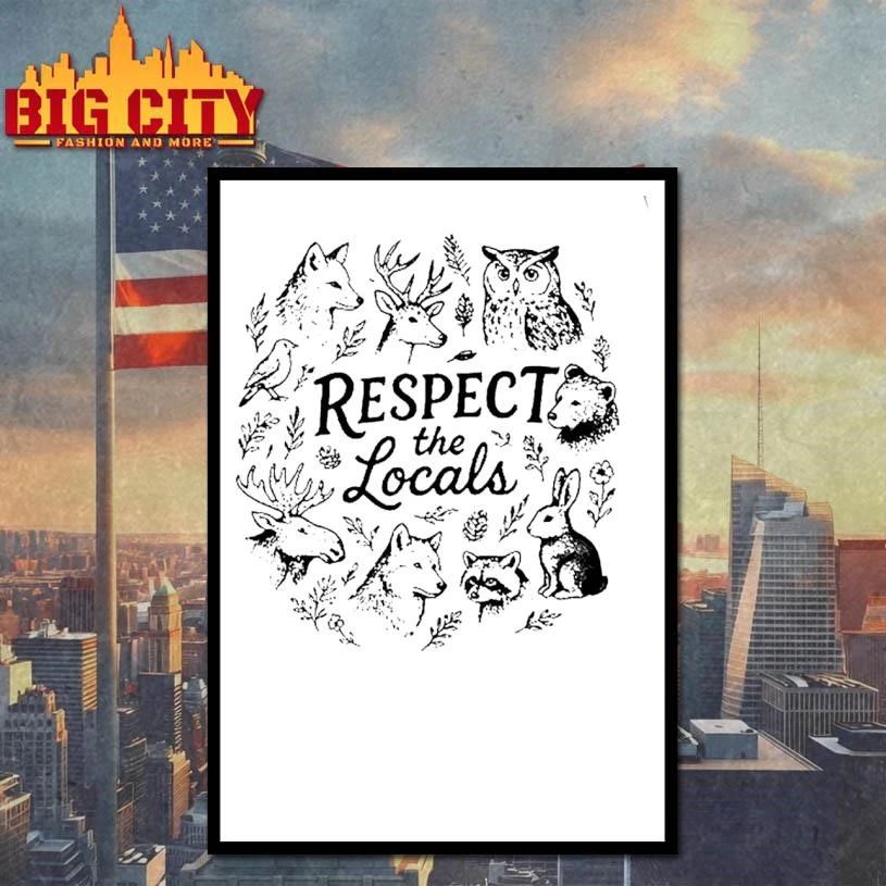 Respect The Locals National Park Graphic Shirt
