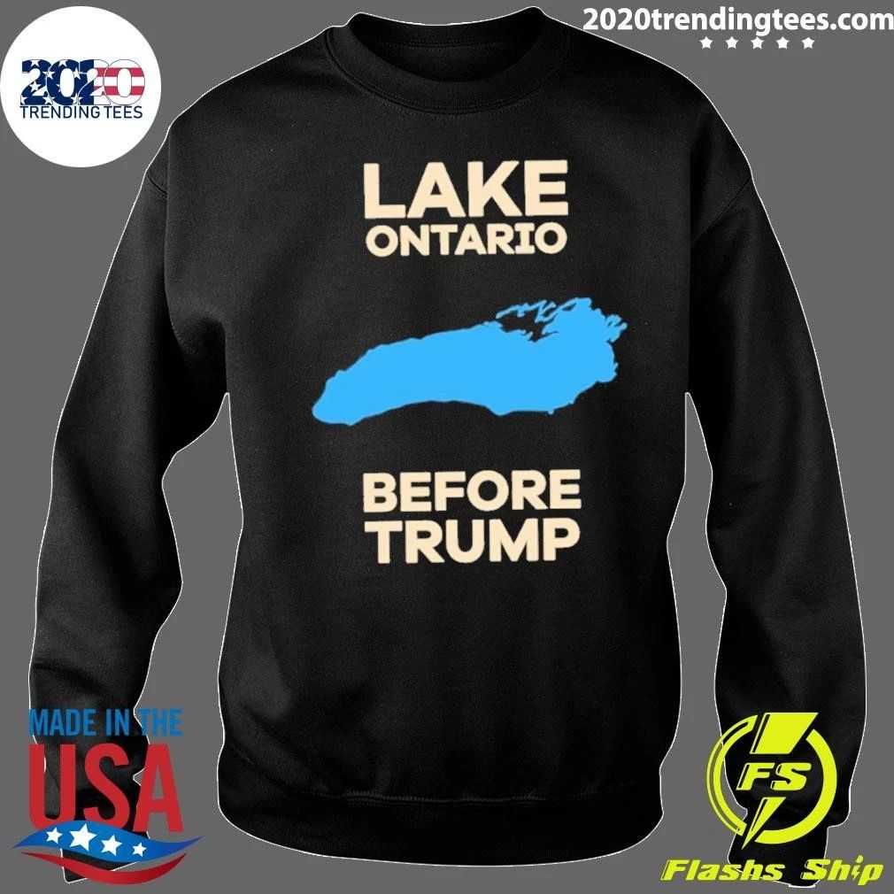 Lake Ontario Before Trump Map Shirt