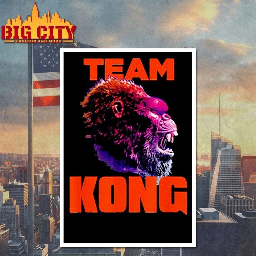 2026 Team Kong Godzilla vs Kong T-shirt