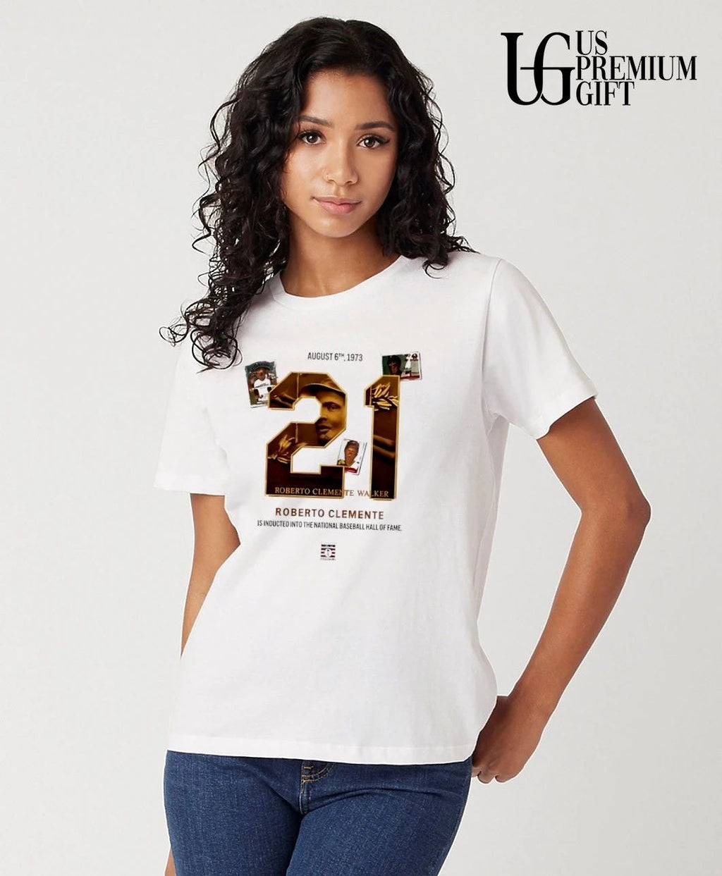 Roberto Clemente walker The Great One Hall of Fame shirt