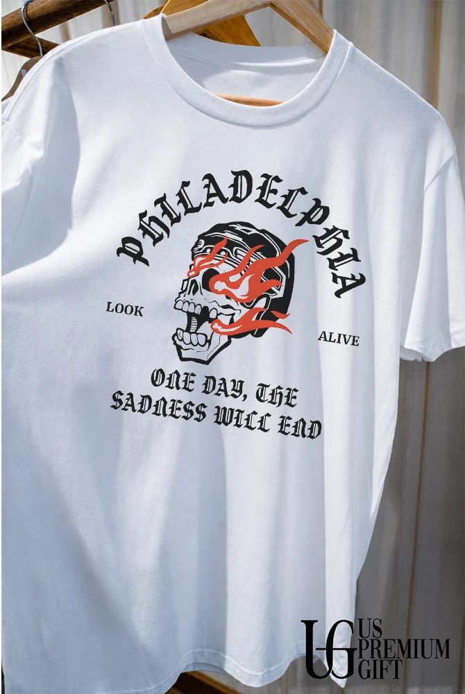 One day the sadness will end Philadelphia Flyers hockey shirt
