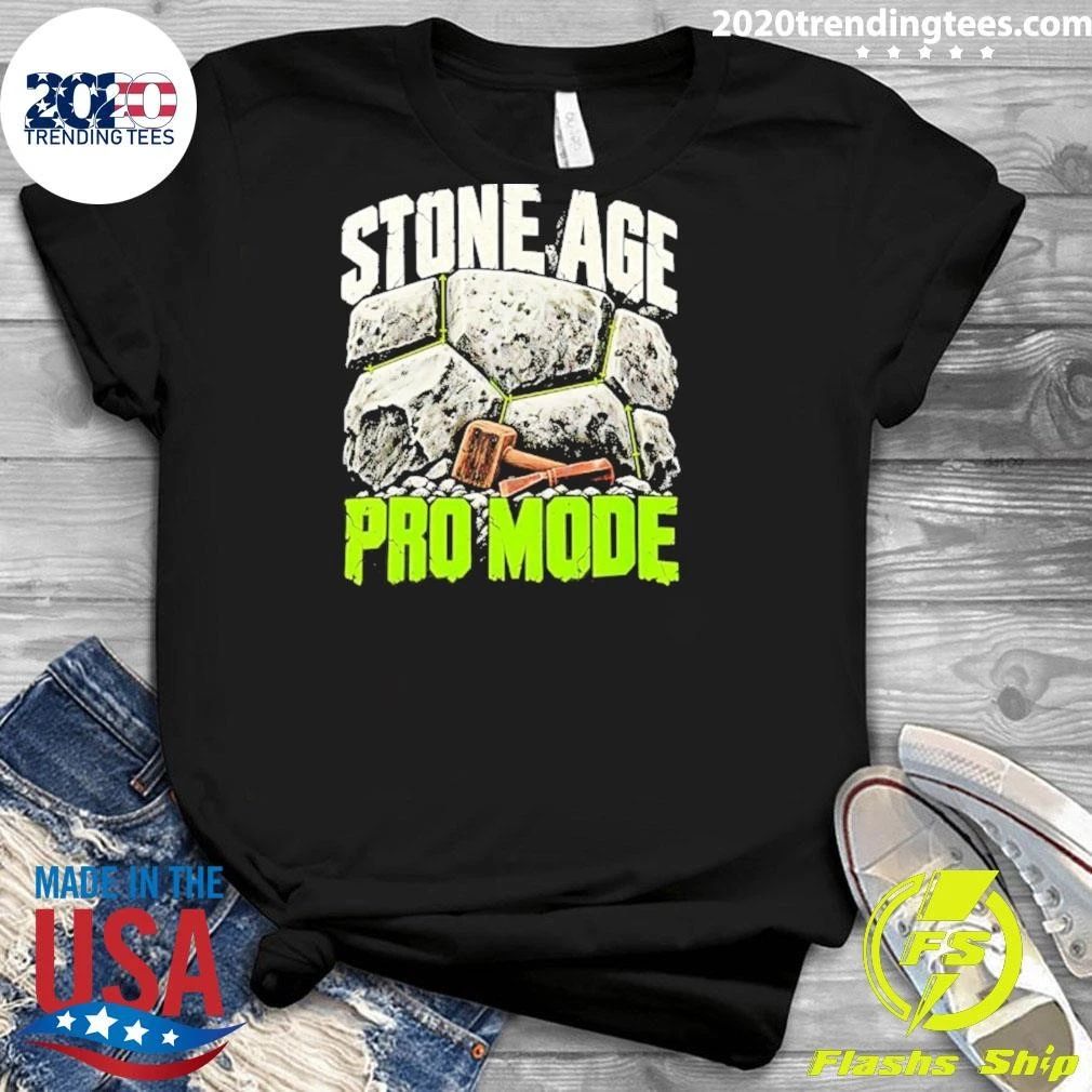 Stone Age Pro Mode Archaeology Stonemason Shirt