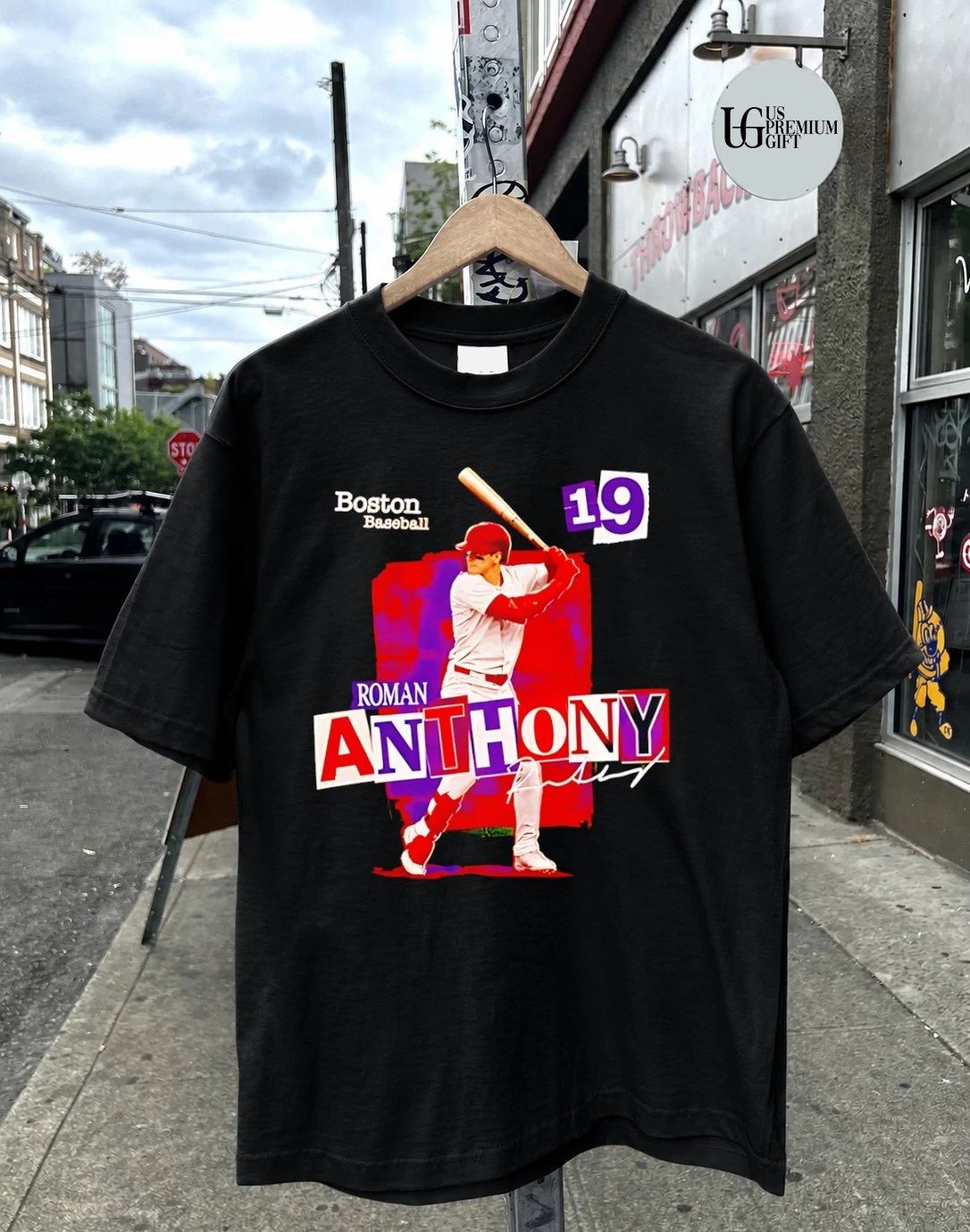 Roman Anthony No 19 Boston Red Sox signature shirt
