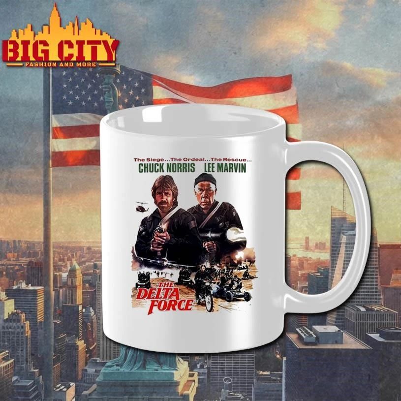 The Delta Force 1986 Chuck Norris And Lee Marvin Vintage Shirt