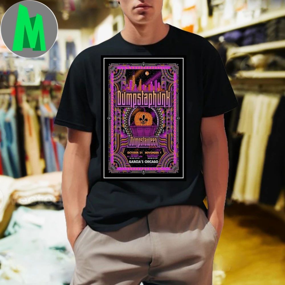 Dumpstaphunk Chicago Halloween Poster Shirt