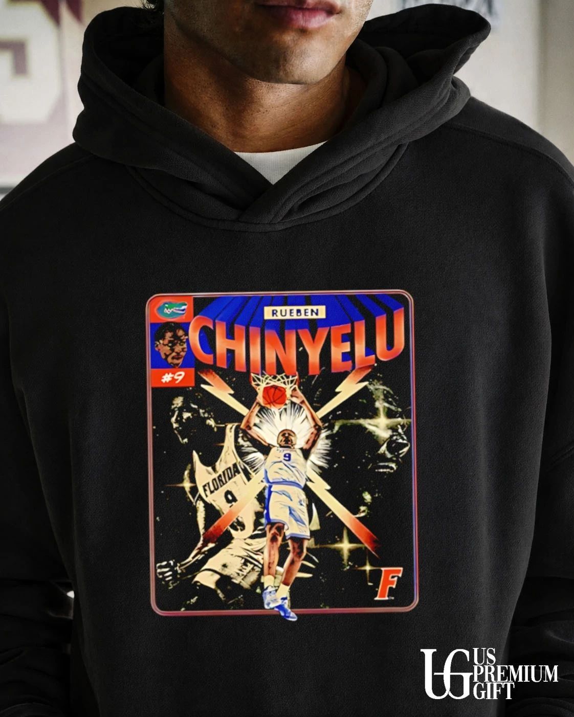 Rueben Chinyelu Florida Gators NCAA Basketball graphic shirt