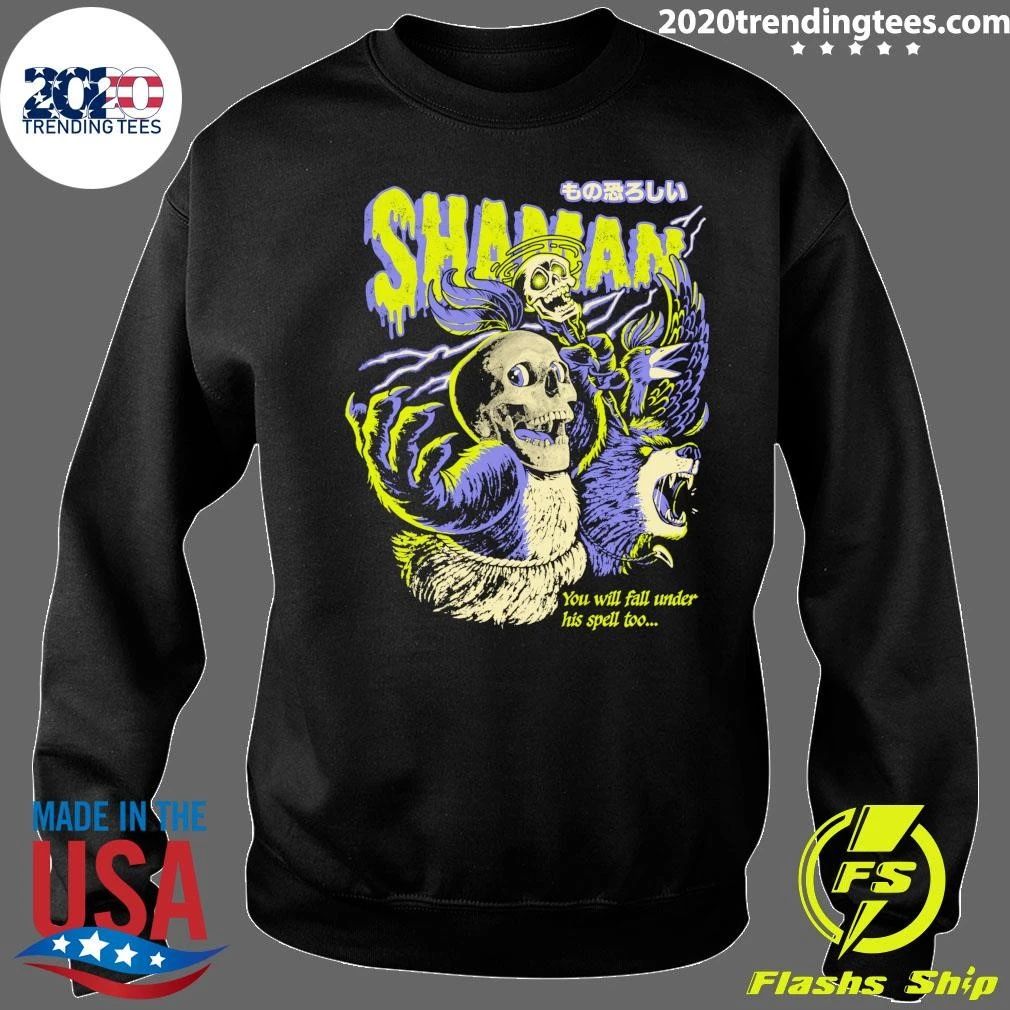 Halloween Spooky Shaman You Will Fall Under His Spell Too Shirt