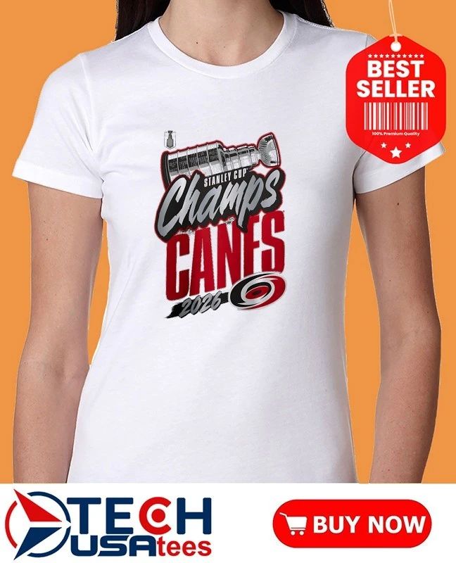 Carolina Hurricanes Hockey 2026 Stanley Cup Champions Trophy shirt