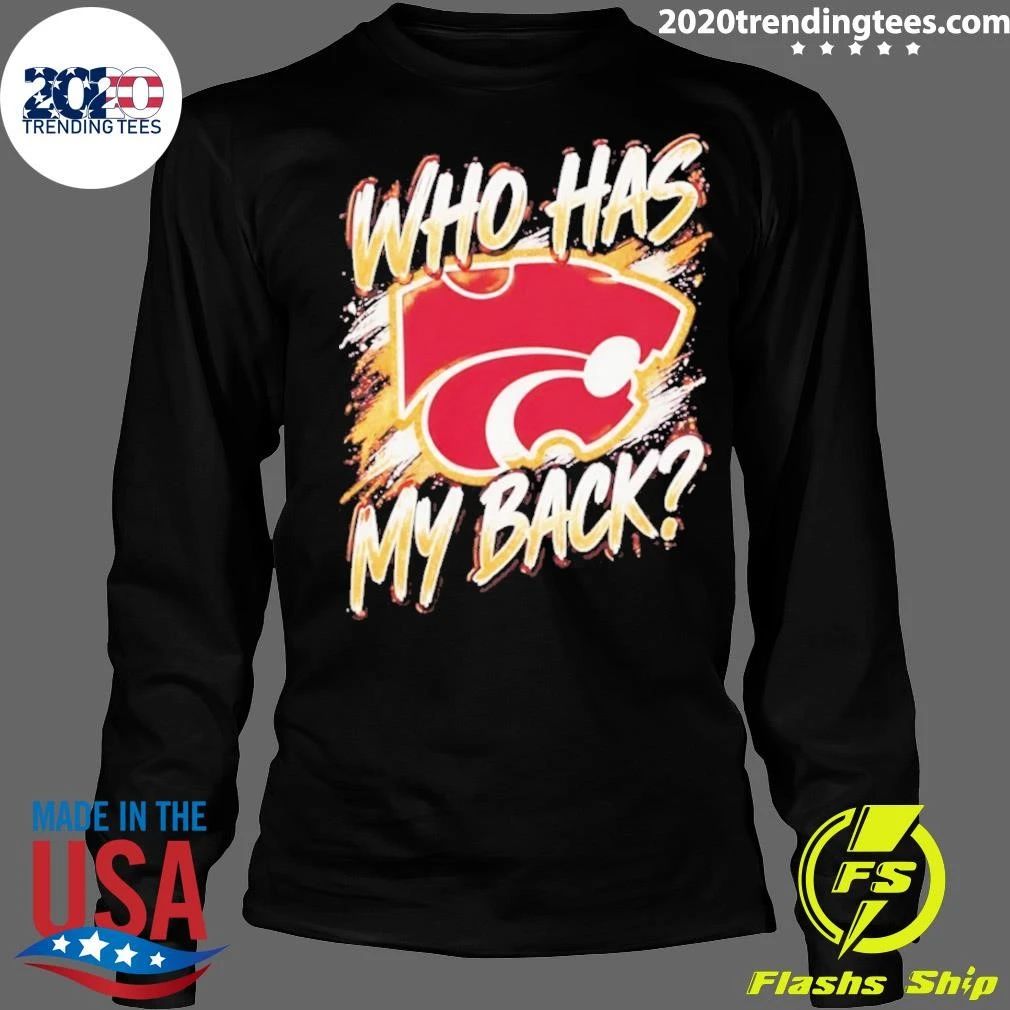 Who Has My Back Wildcat Logo Shirt