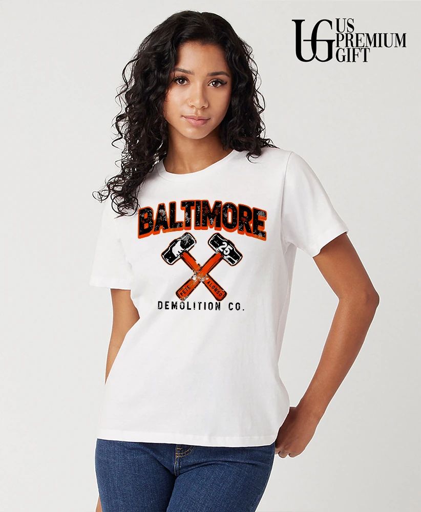 Baltimore Demolition Co. Pete Alonso Baltimore Orioles baseball shirt