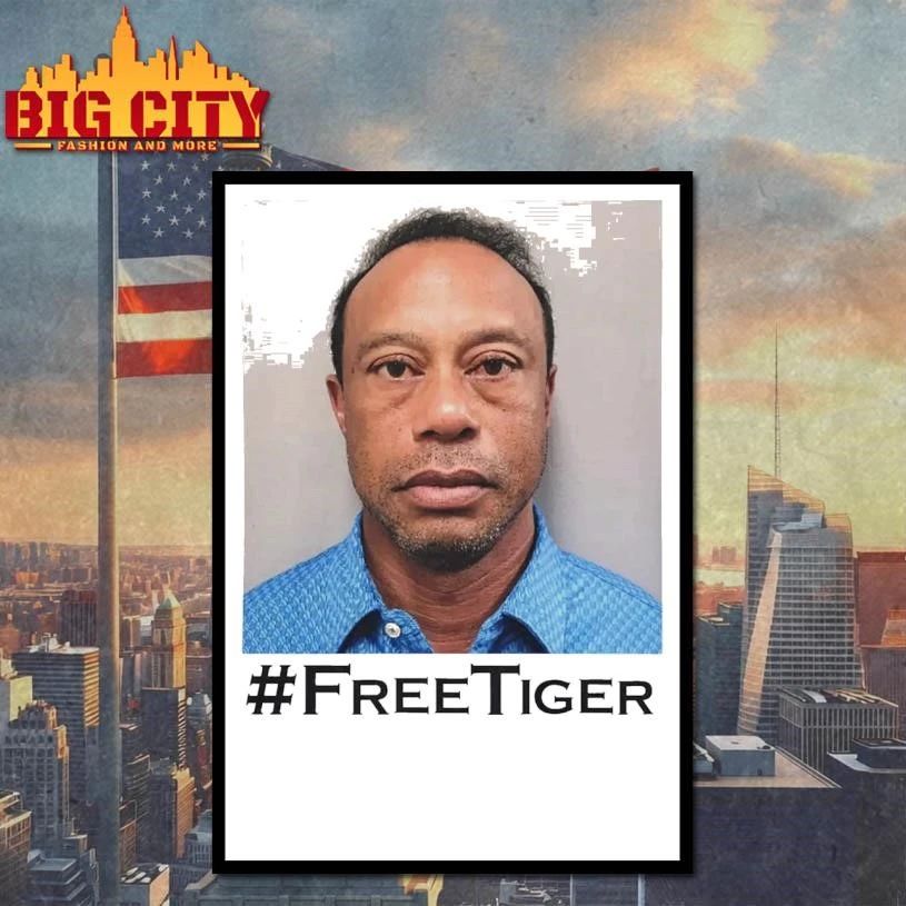 Free Tiger Mugshot 2026 Shirt