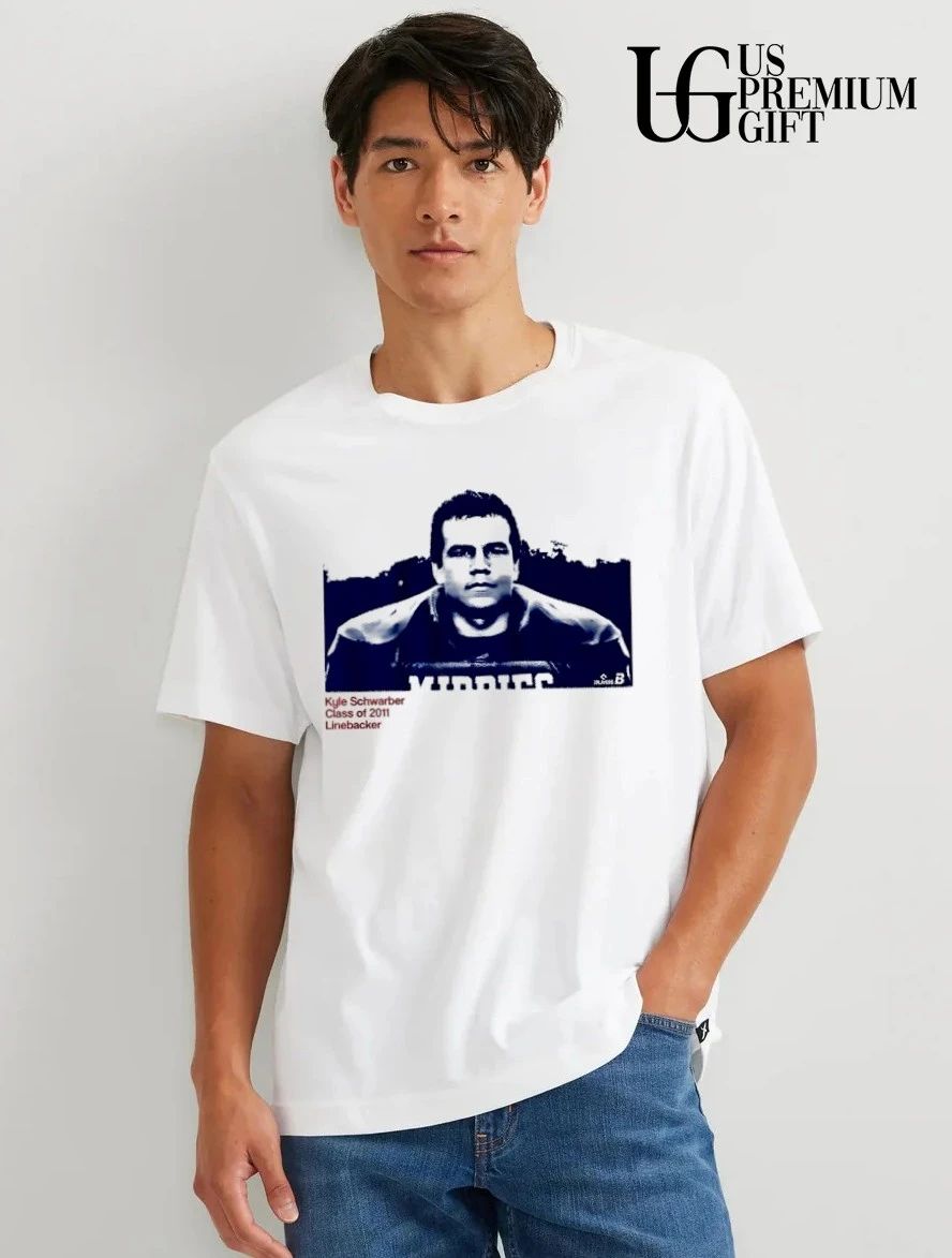 Linebacker Class of 2011 Kyle Schwarber Philadelphia Phillies football vintage shirt
