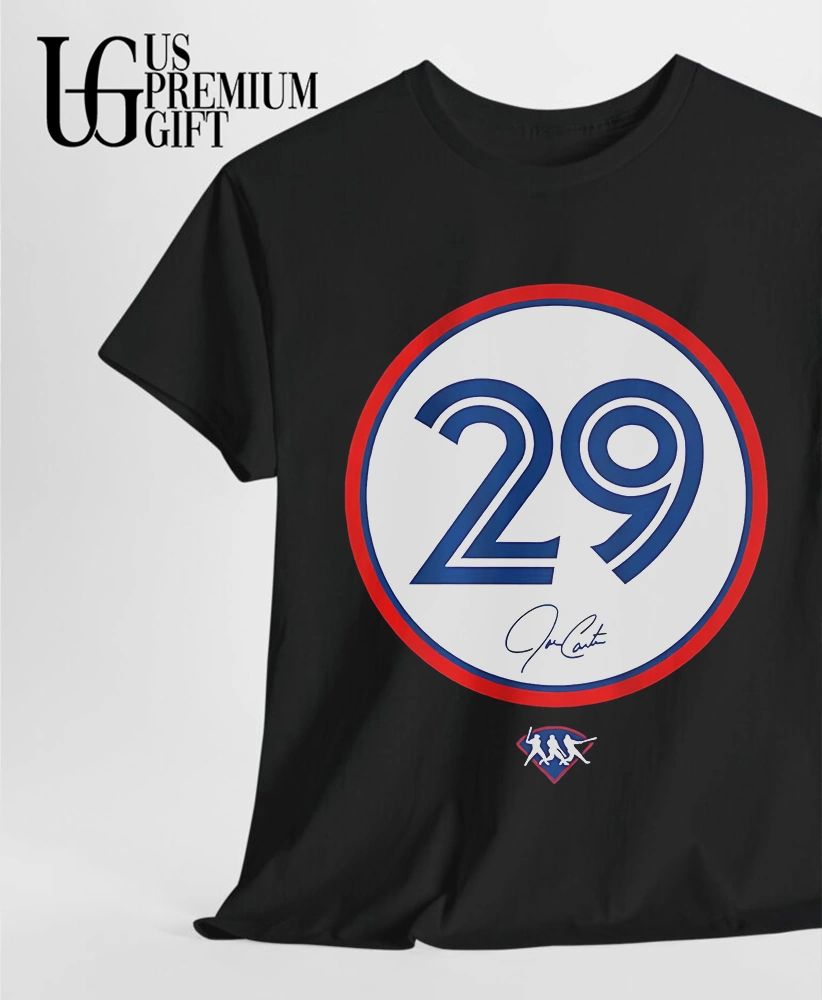 Joe Carter No 29 Toronto Blue Jays baseball signature shirt