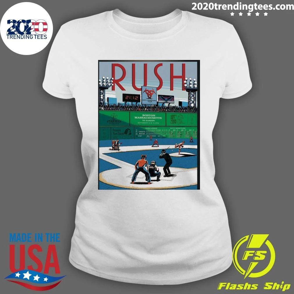 Rush Boston Poster 2026 Shirt