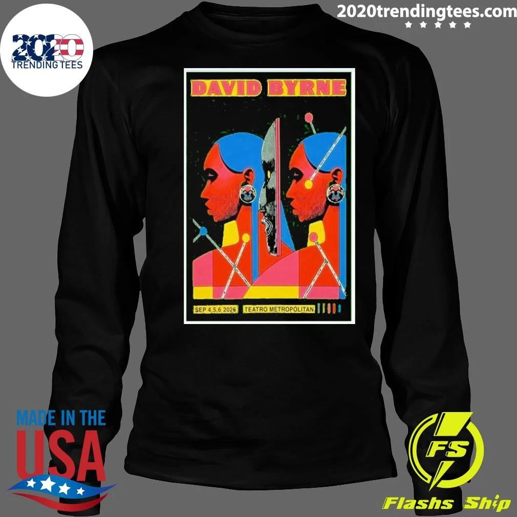 David Byrne Mexico Event September 4 5 6 2026 Shirt