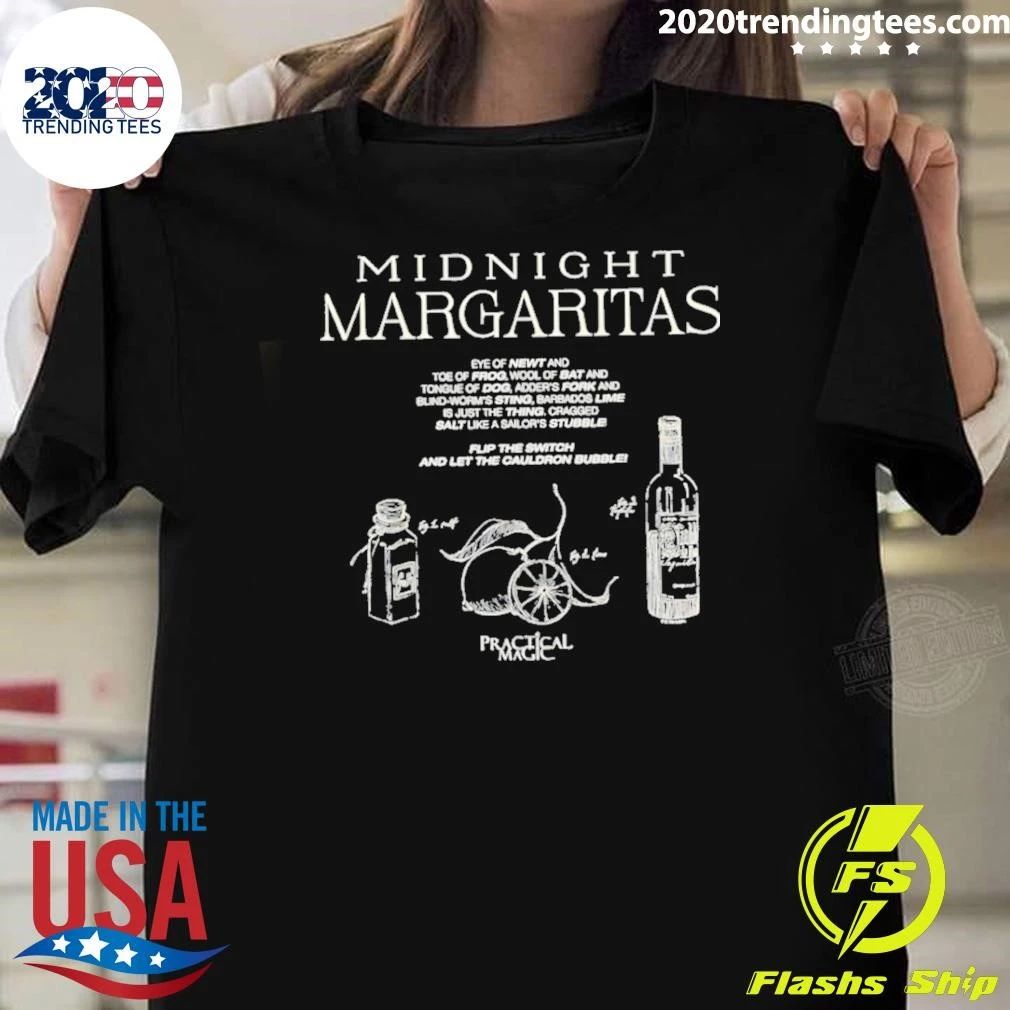 Magic Midnight Margaritas Recipe And Ingredients Shirt