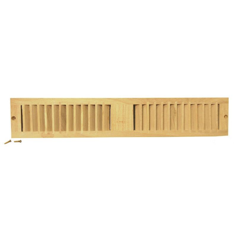 Coolerguys oak cabinet intake grill with filter