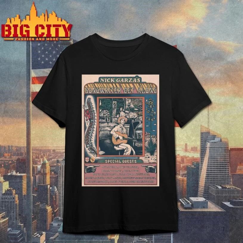 Nick Garza’s Get Along Fischer TX March 14 2026 Poster Shirt